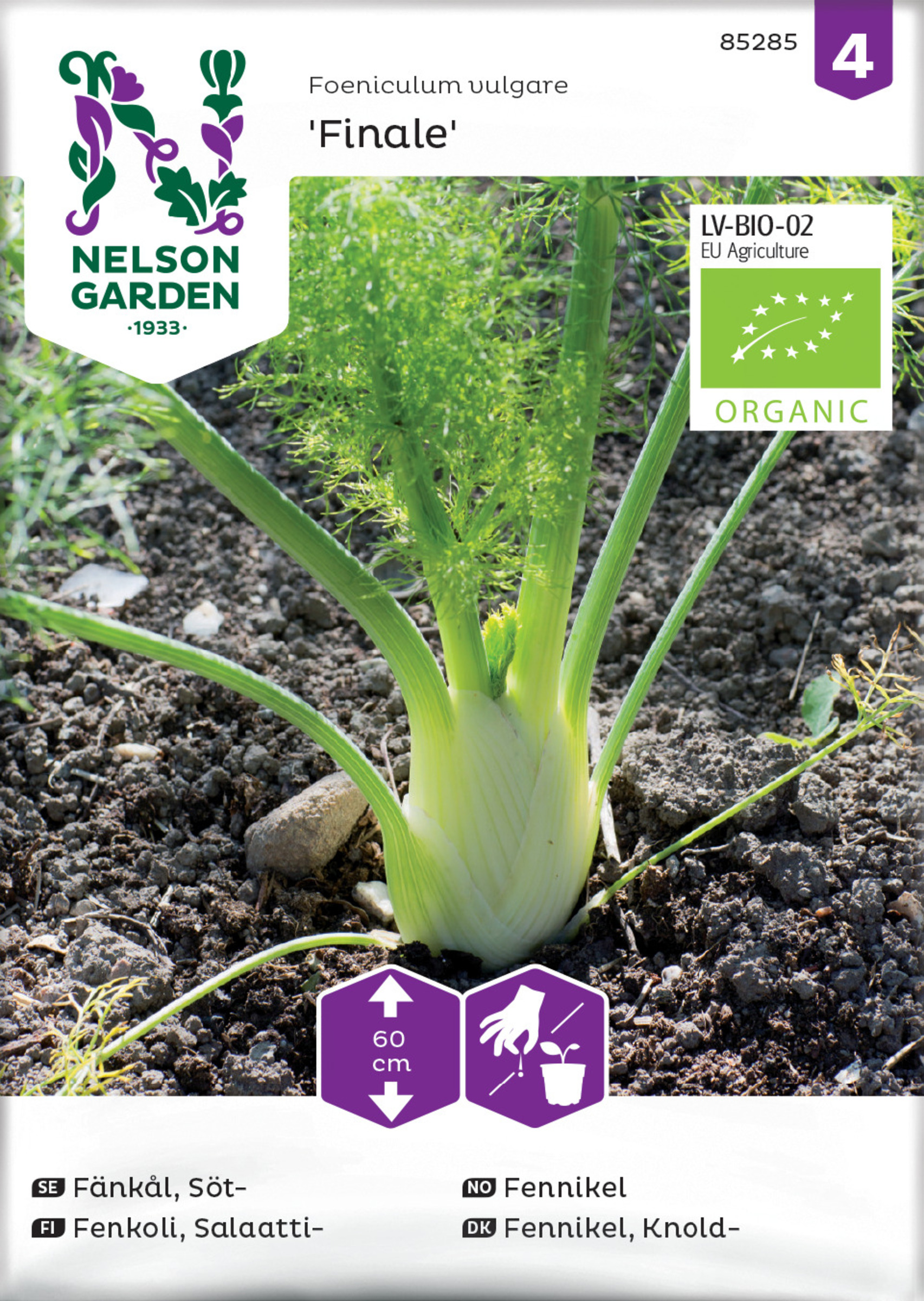 Salaattifenkoli ’Finale’ luomusiemen