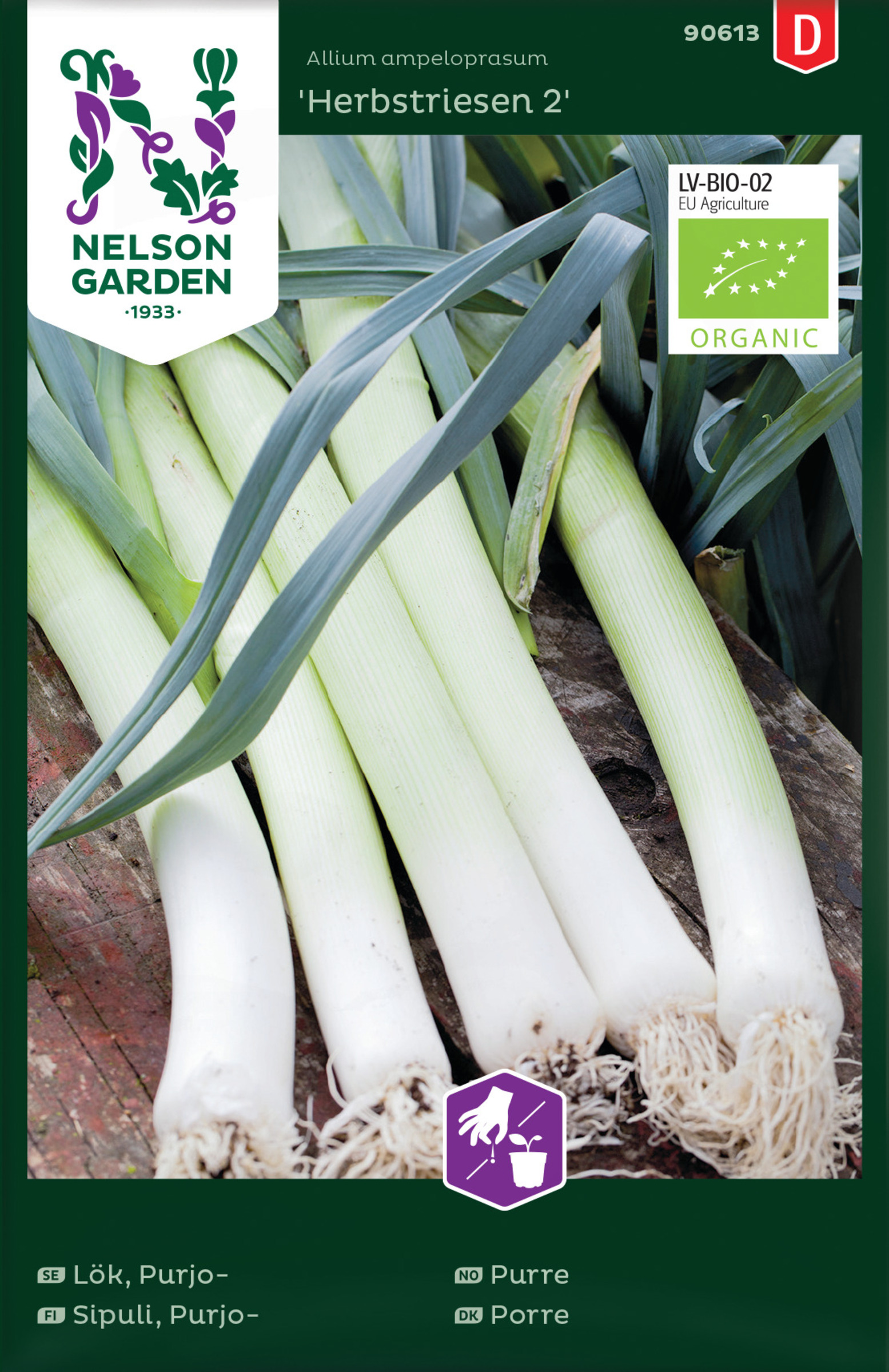 Purjosipuli ’Herbstriesen 2’ luomusiemen
